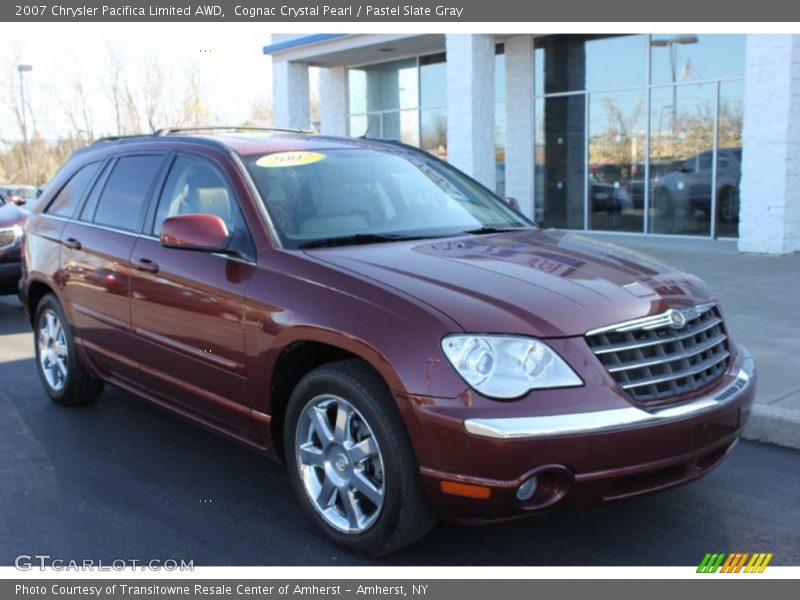 Cognac Crystal Pearl / Pastel Slate Gray 2007 Chrysler Pacifica Limited AWD