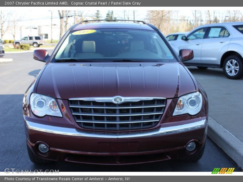 Cognac Crystal Pearl / Pastel Slate Gray 2007 Chrysler Pacifica Limited AWD