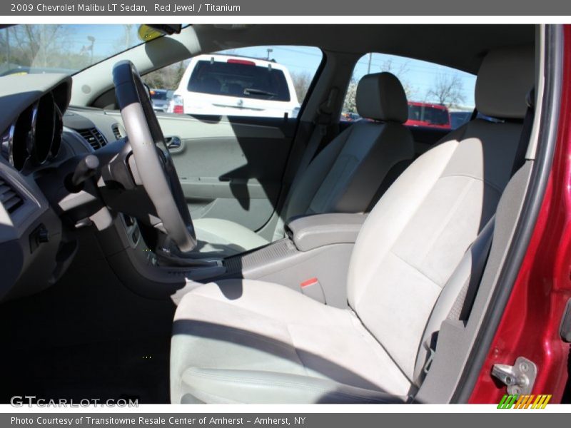 Red Jewel / Titanium 2009 Chevrolet Malibu LT Sedan