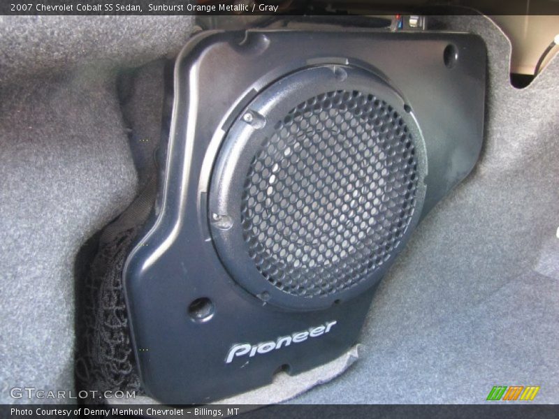 Audio System of 2007 Cobalt SS Sedan