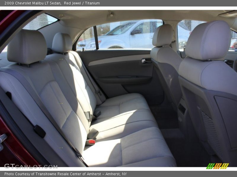 Red Jewel / Titanium 2009 Chevrolet Malibu LT Sedan