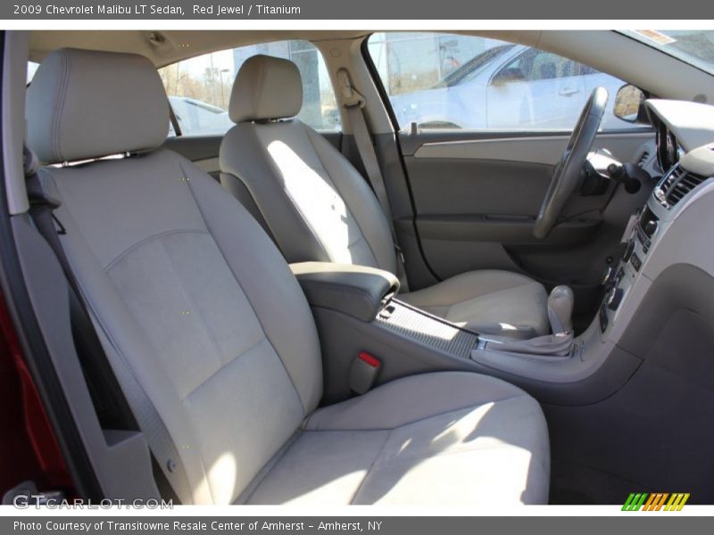 Red Jewel / Titanium 2009 Chevrolet Malibu LT Sedan