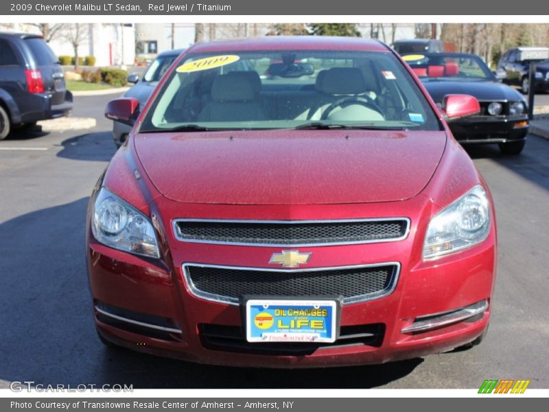 Red Jewel / Titanium 2009 Chevrolet Malibu LT Sedan