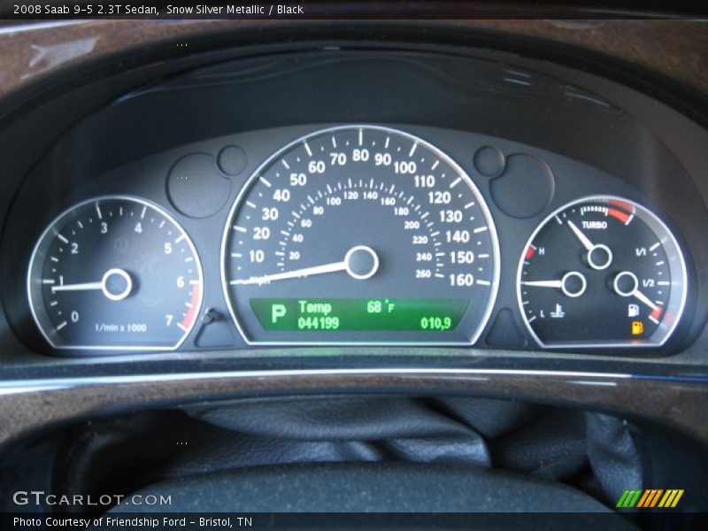  2008 9-5 2.3T Sedan 2.3T Sedan Gauges