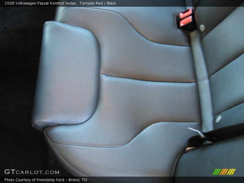 Tornado Red / Black 2008 Volkswagen Passat Komfort Sedan