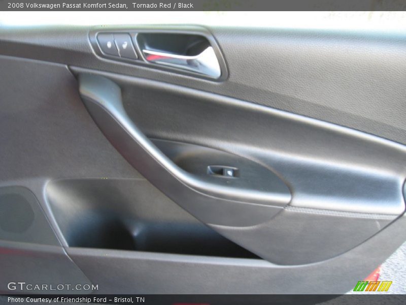 Tornado Red / Black 2008 Volkswagen Passat Komfort Sedan