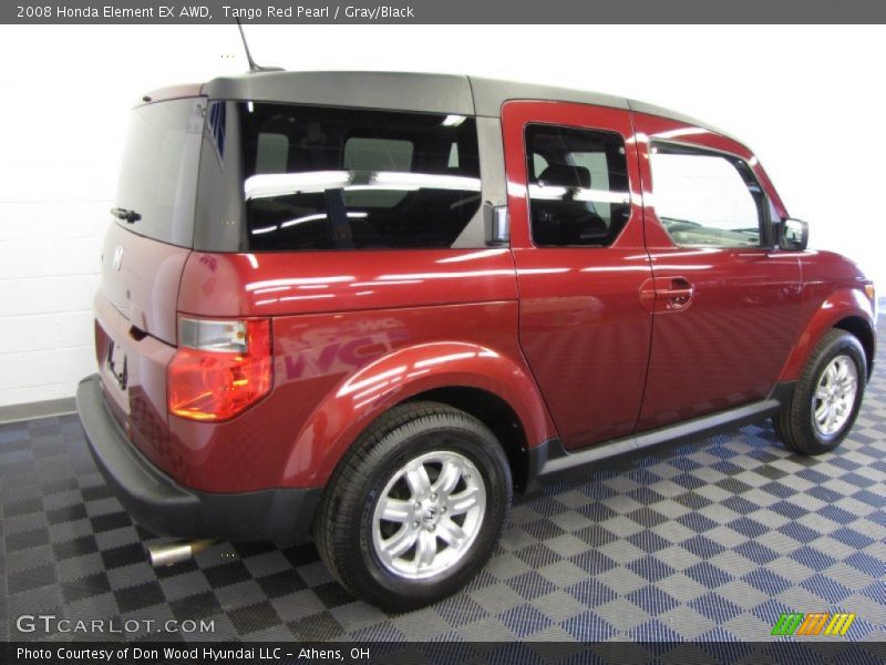 Tango Red Pearl / Gray/Black 2008 Honda Element EX AWD