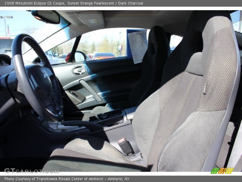 Sunset Orange Pearlescent / Dark Charcoal 2008 Mitsubishi Eclipse GS Coupe