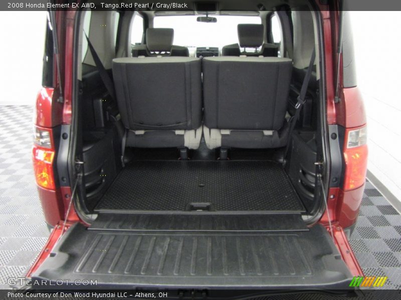 Tango Red Pearl / Gray/Black 2008 Honda Element EX AWD