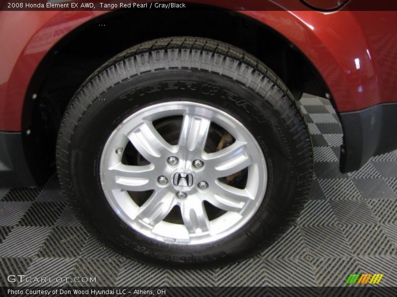 Tango Red Pearl / Gray/Black 2008 Honda Element EX AWD