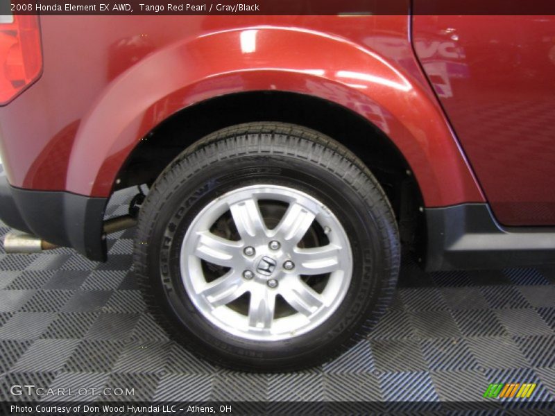 Tango Red Pearl / Gray/Black 2008 Honda Element EX AWD