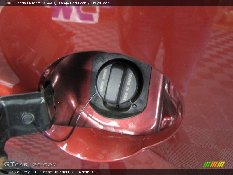 Tango Red Pearl / Gray/Black 2008 Honda Element EX AWD