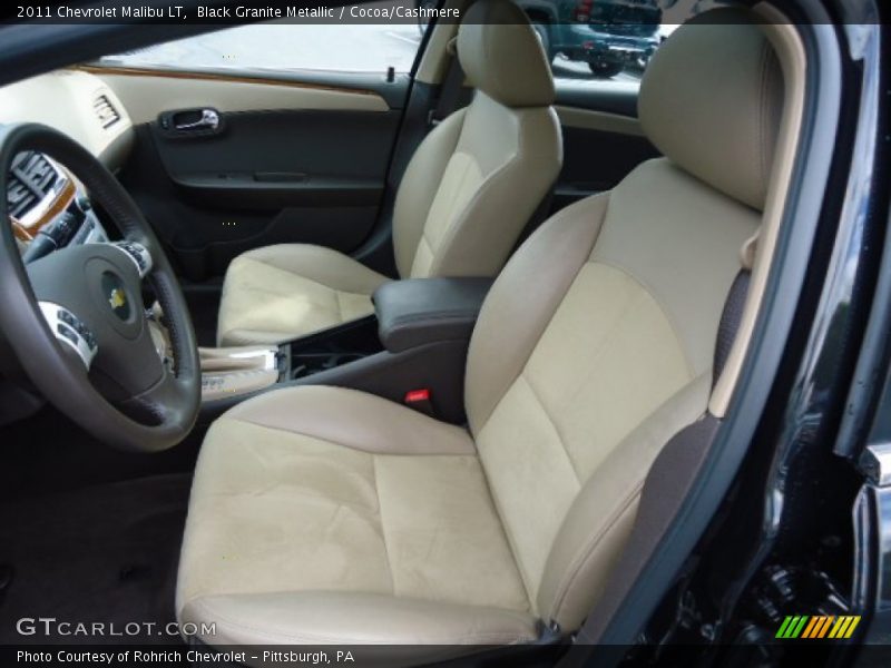 Black Granite Metallic / Cocoa/Cashmere 2011 Chevrolet Malibu LT