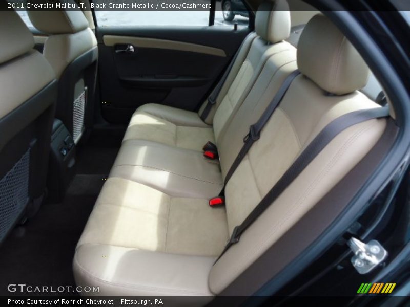 Black Granite Metallic / Cocoa/Cashmere 2011 Chevrolet Malibu LT