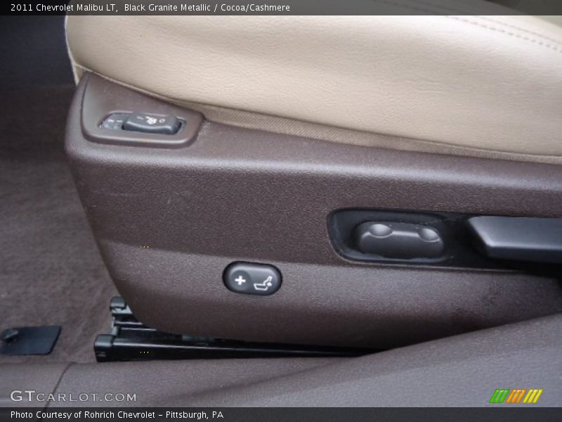 Black Granite Metallic / Cocoa/Cashmere 2011 Chevrolet Malibu LT