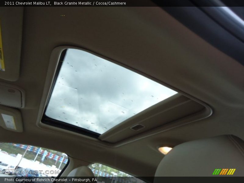 Black Granite Metallic / Cocoa/Cashmere 2011 Chevrolet Malibu LT