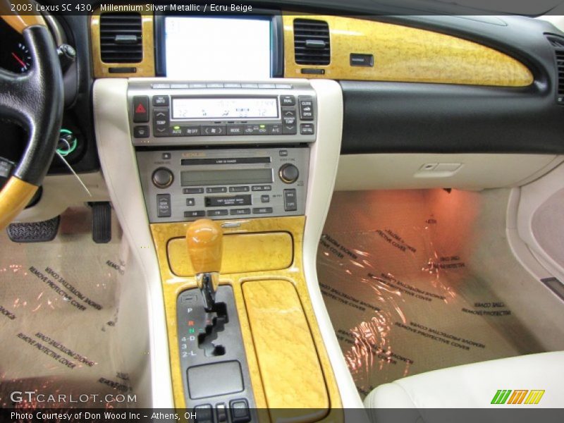 Millennium Silver Metallic / Ecru Beige 2003 Lexus SC 430