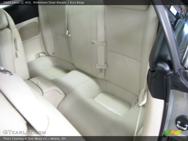 Millennium Silver Metallic / Ecru Beige 2003 Lexus SC 430