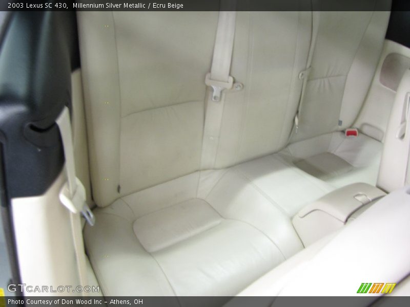 Millennium Silver Metallic / Ecru Beige 2003 Lexus SC 430