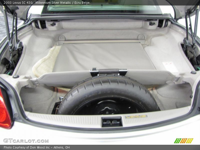 Millennium Silver Metallic / Ecru Beige 2003 Lexus SC 430