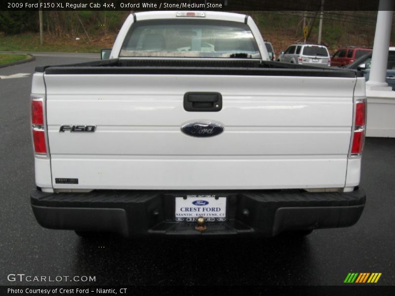 Oxford White / Stone/Medium Stone 2009 Ford F150 XL Regular Cab 4x4