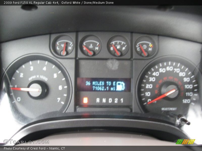 Oxford White / Stone/Medium Stone 2009 Ford F150 XL Regular Cab 4x4