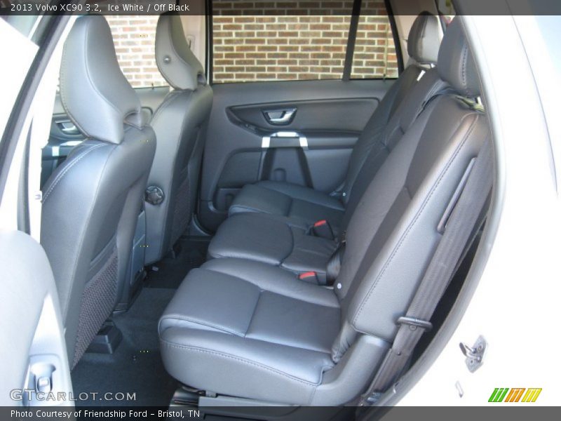Rear Seat of 2013 XC90 3.2