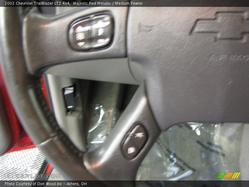 Majestic Red Metallic / Medium Pewter 2003 Chevrolet TrailBlazer LTZ 4x4