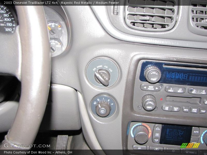 Majestic Red Metallic / Medium Pewter 2003 Chevrolet TrailBlazer LTZ 4x4