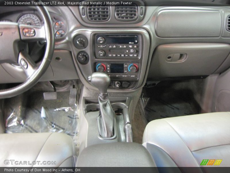 Majestic Red Metallic / Medium Pewter 2003 Chevrolet TrailBlazer LTZ 4x4