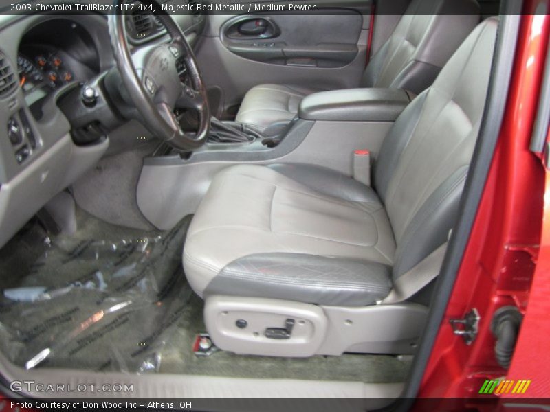 Majestic Red Metallic / Medium Pewter 2003 Chevrolet TrailBlazer LTZ 4x4