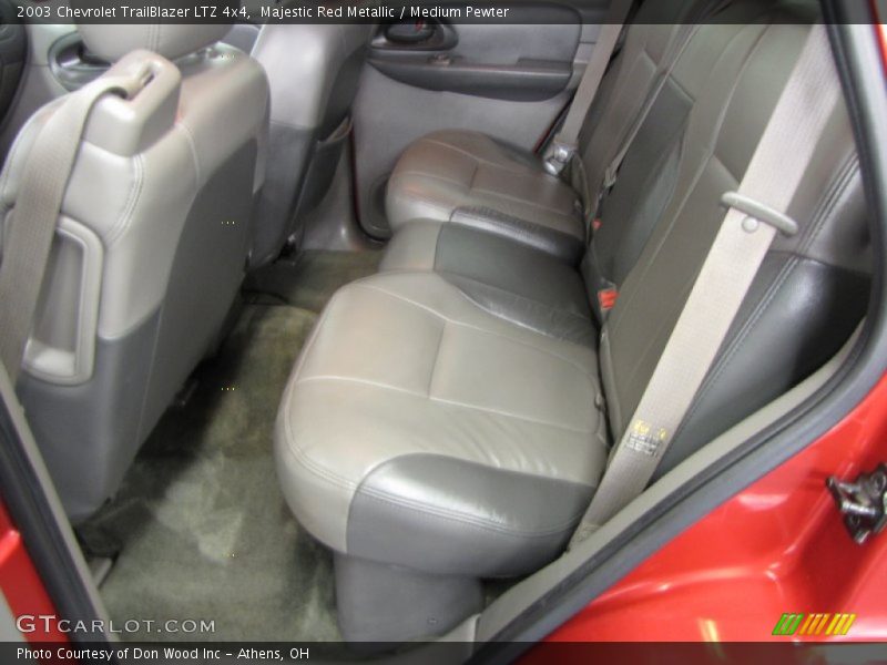 Majestic Red Metallic / Medium Pewter 2003 Chevrolet TrailBlazer LTZ 4x4