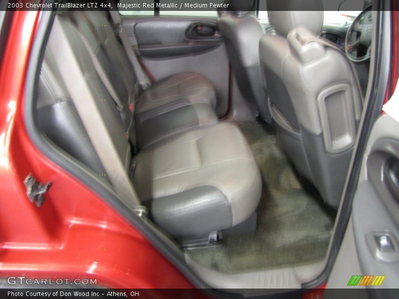 Majestic Red Metallic / Medium Pewter 2003 Chevrolet TrailBlazer LTZ 4x4