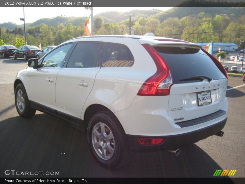 Ice White / Off Black 2012 Volvo XC60 3.2 AWD