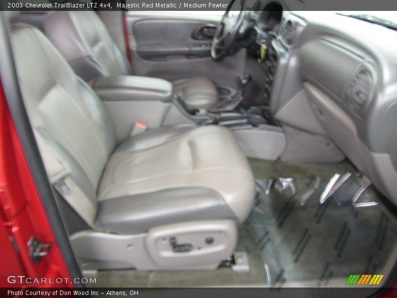 Majestic Red Metallic / Medium Pewter 2003 Chevrolet TrailBlazer LTZ 4x4