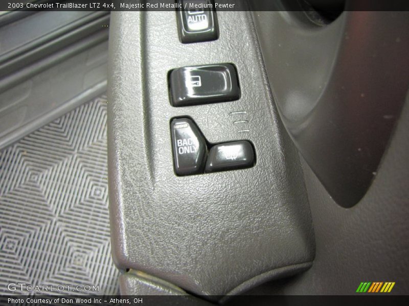 Majestic Red Metallic / Medium Pewter 2003 Chevrolet TrailBlazer LTZ 4x4