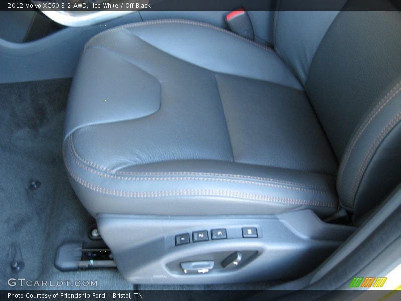 Front Seat of 2012 XC60 3.2 AWD