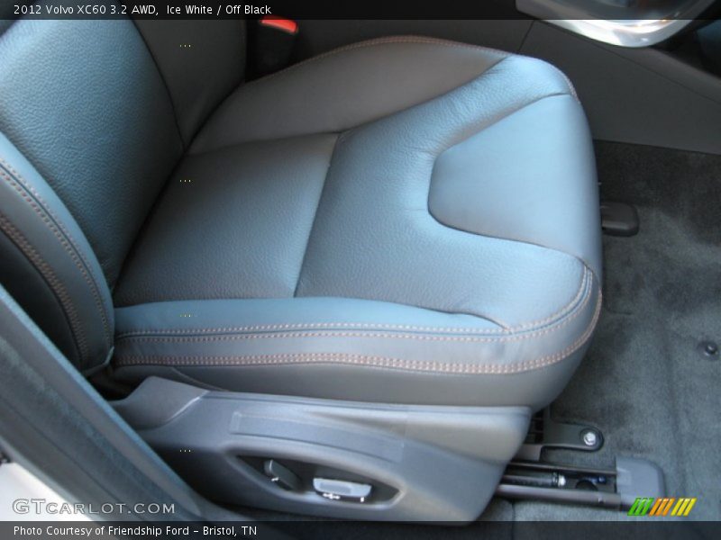Front Seat of 2012 XC60 3.2 AWD