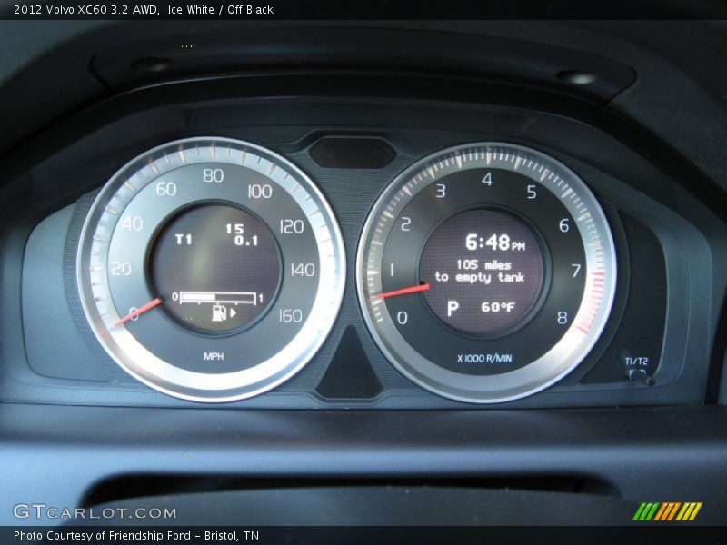  2012 XC60 3.2 AWD 3.2 AWD Gauges