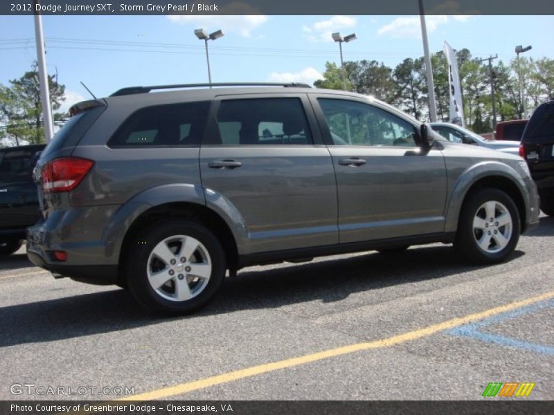 Storm Grey Pearl / Black 2012 Dodge Journey SXT