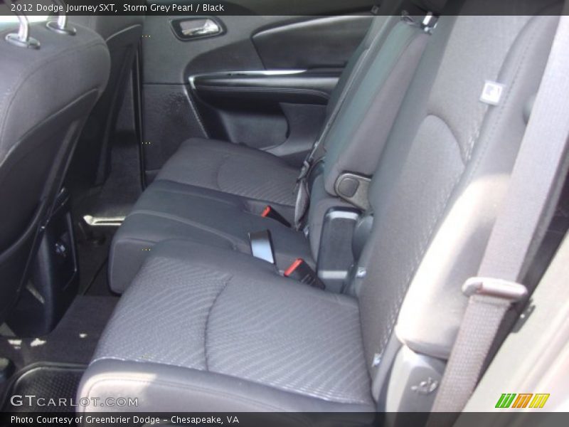 Storm Grey Pearl / Black 2012 Dodge Journey SXT