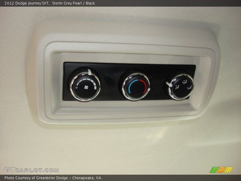 Storm Grey Pearl / Black 2012 Dodge Journey SXT