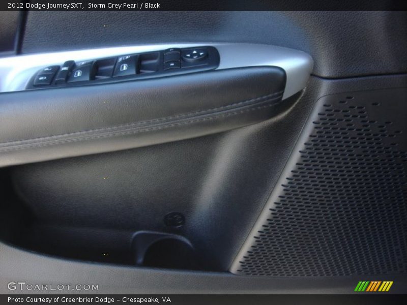 Storm Grey Pearl / Black 2012 Dodge Journey SXT