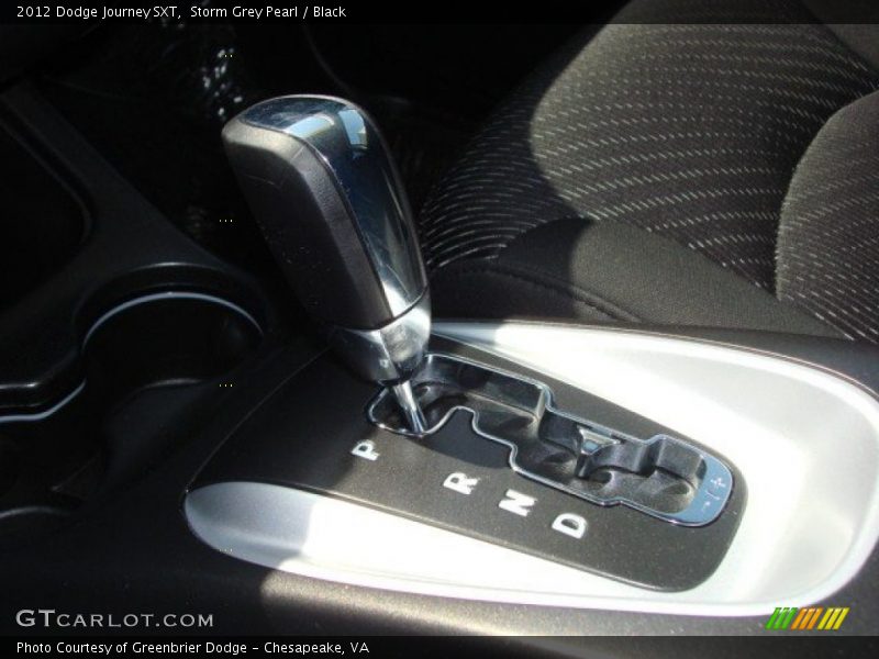 Storm Grey Pearl / Black 2012 Dodge Journey SXT