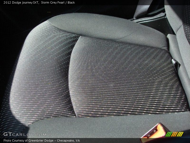 Storm Grey Pearl / Black 2012 Dodge Journey SXT