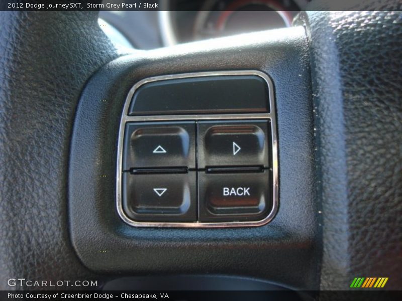 Storm Grey Pearl / Black 2012 Dodge Journey SXT