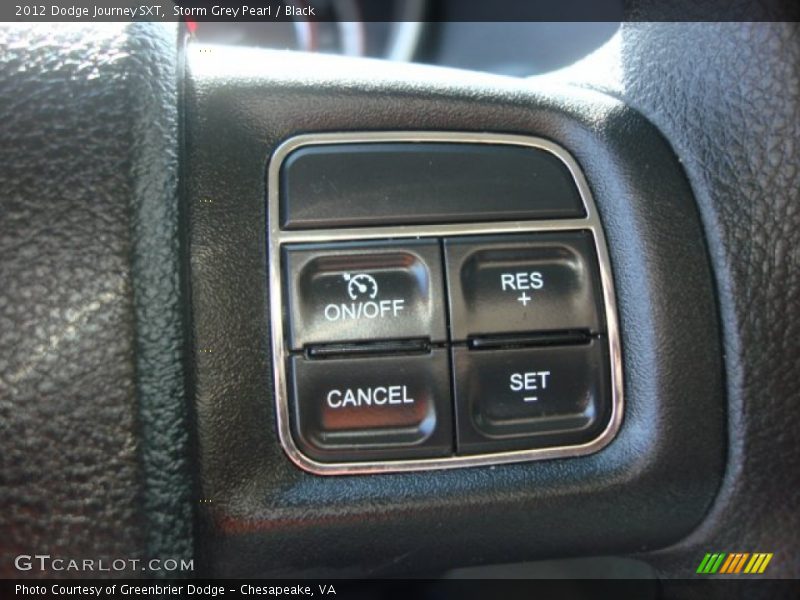 Storm Grey Pearl / Black 2012 Dodge Journey SXT