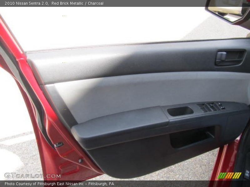 Red Brick Metallic / Charcoal 2010 Nissan Sentra 2.0