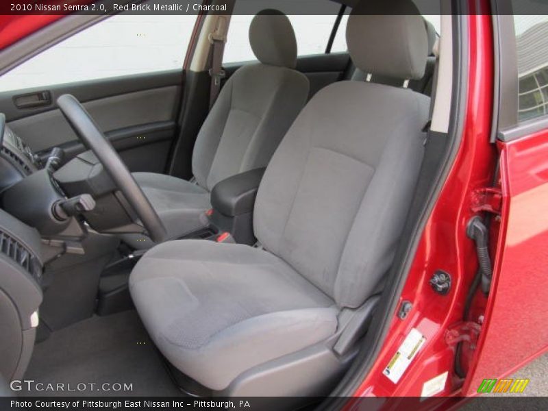 Red Brick Metallic / Charcoal 2010 Nissan Sentra 2.0
