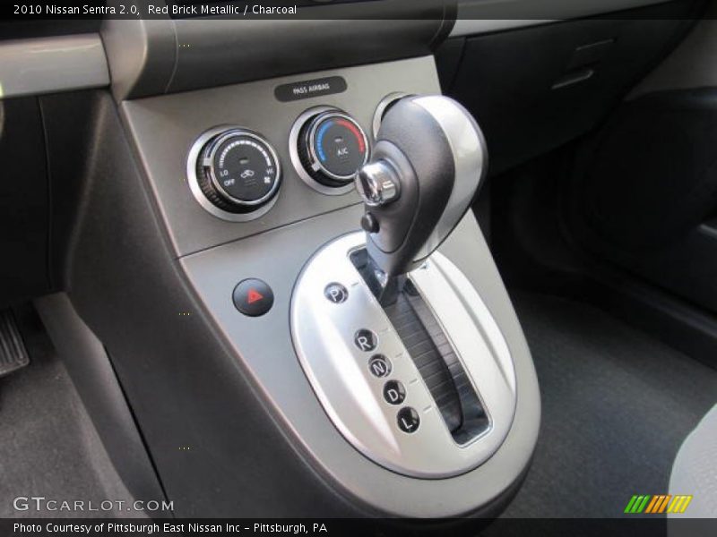 Red Brick Metallic / Charcoal 2010 Nissan Sentra 2.0